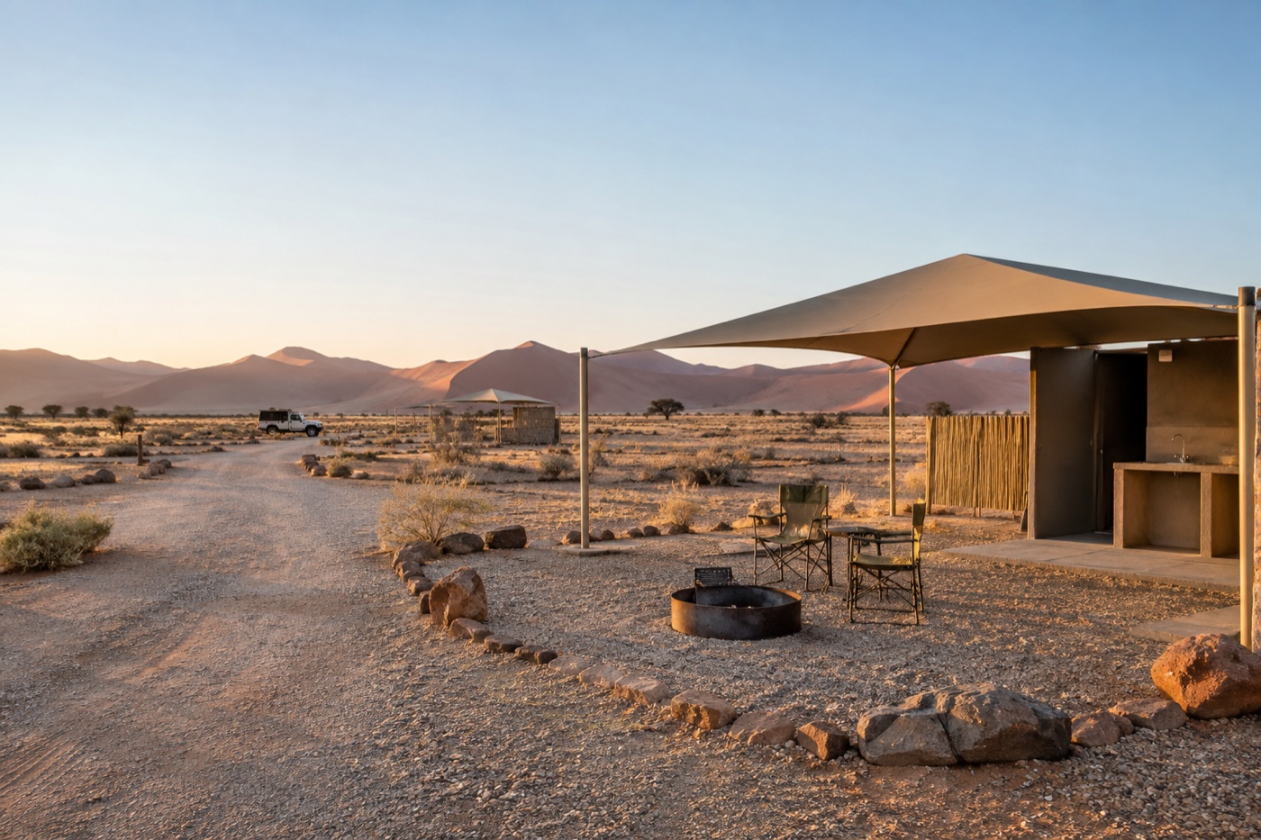 Namibian hospitality concept photography